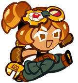 croissant cookie jumping